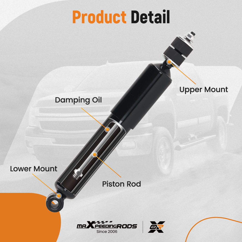 2pcs Front Complete Struts Assembliy compatible for Dodge Ram 1500 1994-2001 37102@S7IO