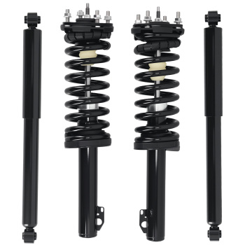 Quick Struts Shock Coil Spring compatible for Jeep Commander 2006-2010 3.7L 4.7L 5.7L