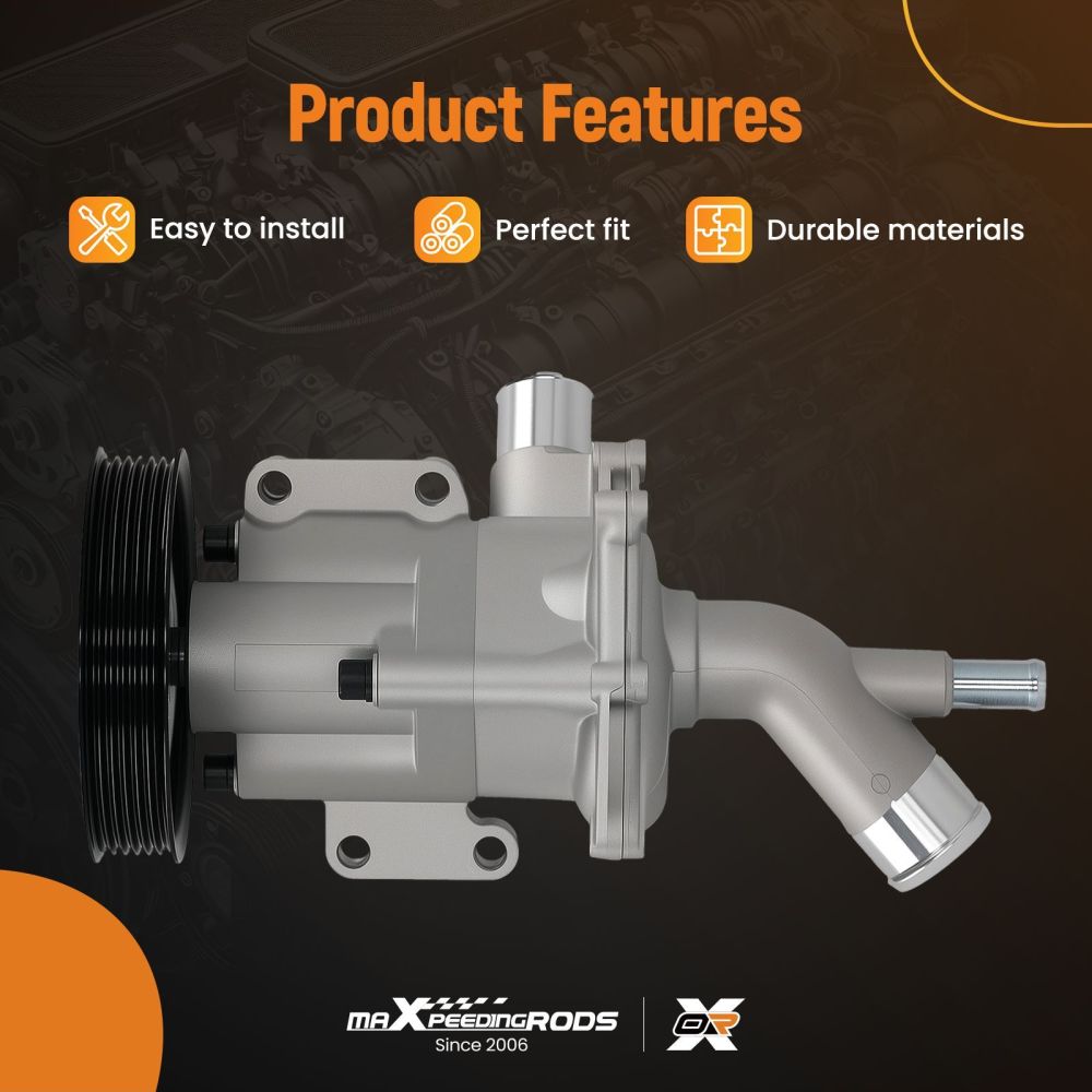 Coolant Water Pump Unit compatible for MINI One/Cooper R50 R53 1.6L 11511485846 2001-2006