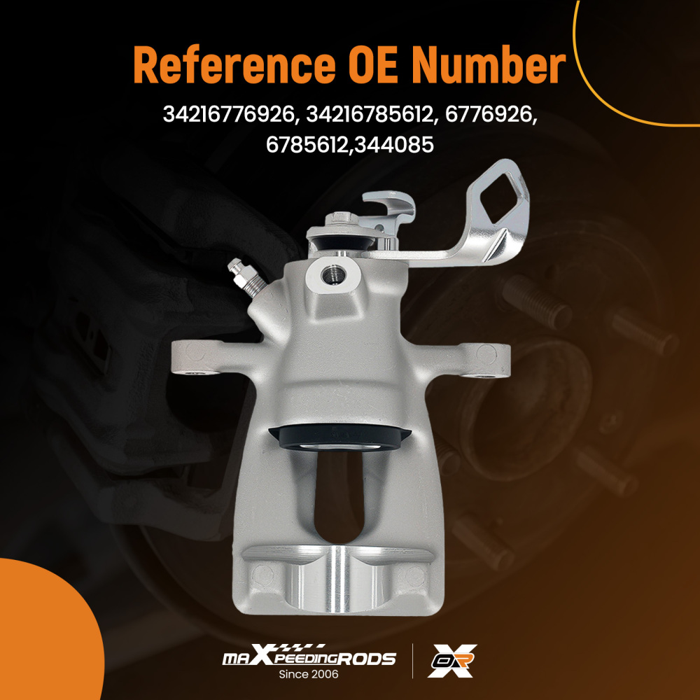 Rear Right Floating Brake Caliper compatible for Mini Cooper R56 R57 R58 R59 2006-2015 36mm