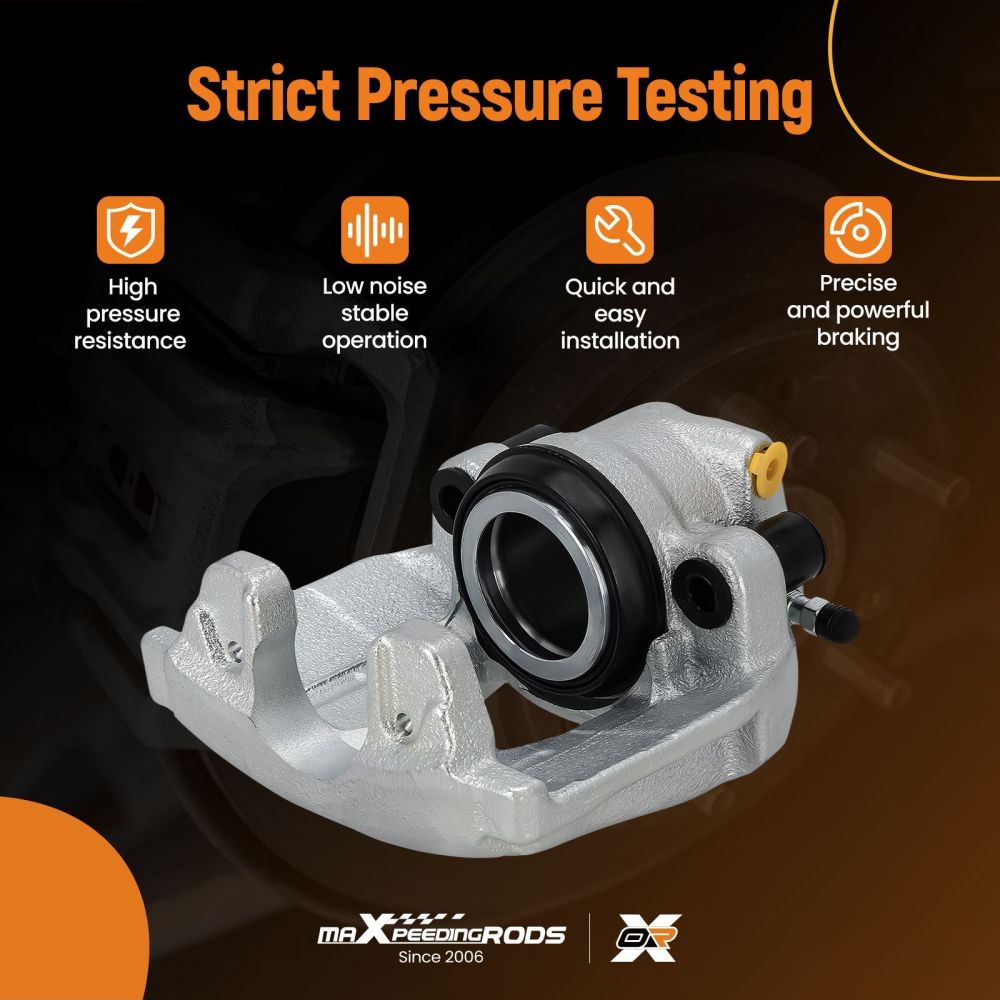 Front Left Brake Caliper compatible for Audi A4 Allroad B8 A5 8F7 8T3 8TA 8K0615123F 314mm