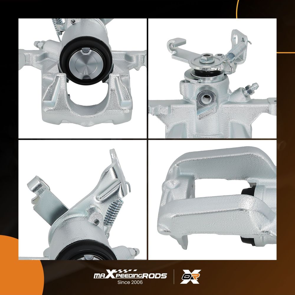 2x Rear Left Right Brake Calipers compatible for Chevrolet Aveo 2011- Volt 2011- 13300862