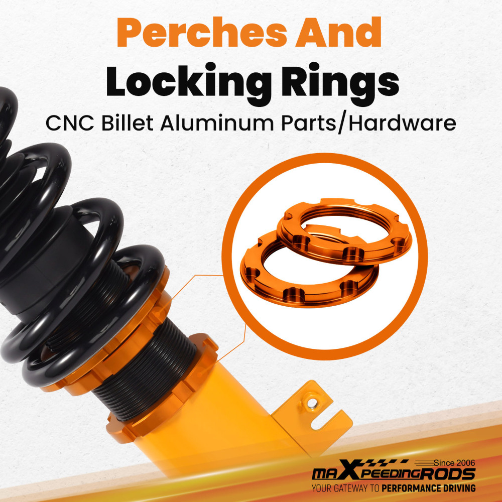 Coilovers Suspension Kits compatible for Nissan 300ZX 90-96 z32 coilovers Shock Absorber Strut Damper Lowering Kit