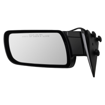 Front Right Mirror compatible for Chevrolet Tahoe 1995-2000 GM1321122 Black Manual Towing