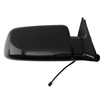 Front Right Mirror compatible for Chevrolet Tahoe 1995-2000 GM1321122 Black Manual Towing