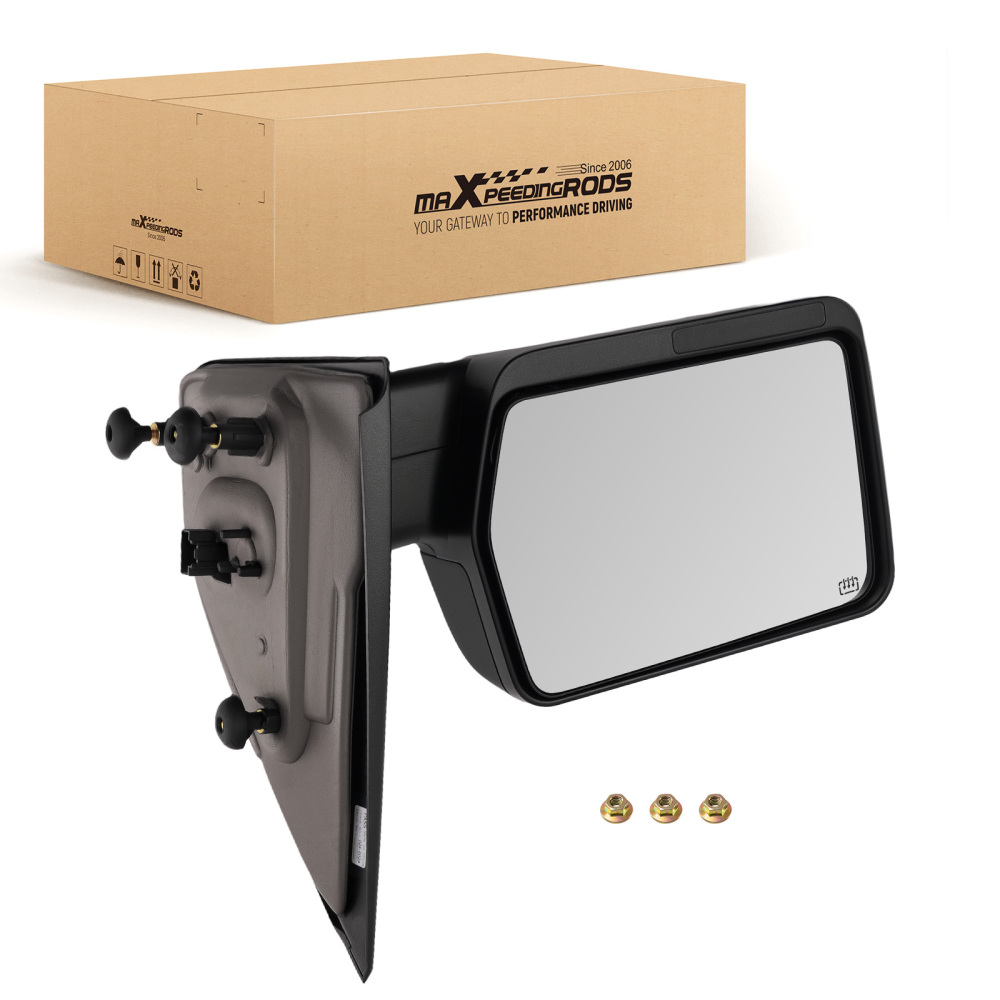 Black Door Mirror compatible for Ford F-150 King Ranch XLT 2009-14 8L3Z17683EA