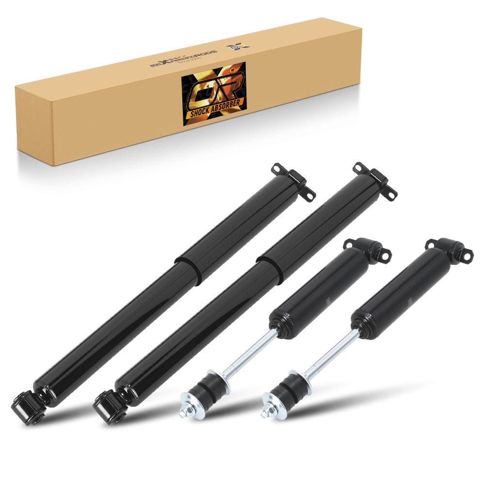 4pcs Suspension Rear Front Struts compatible for Chevy Blazer 4.3L V6 RWD 1995-2005