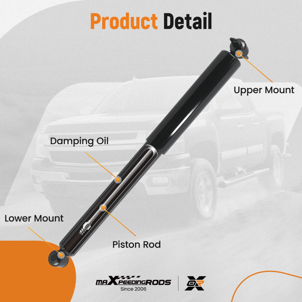 4pcs Suspension Rear Front Struts compatible for Chevy Blazer 4.3L V6 RWD 1995-2005