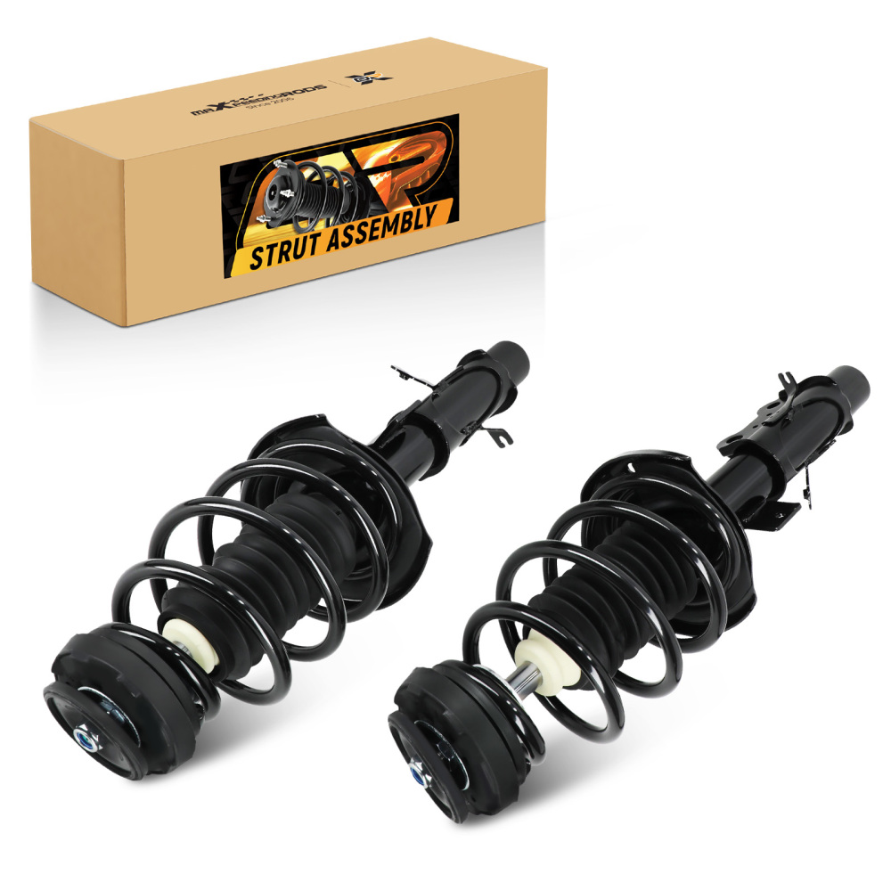 Pair Front Strut Springs compatible for Chevrolet Camaro 3.6L 2010-2015 172337 172336