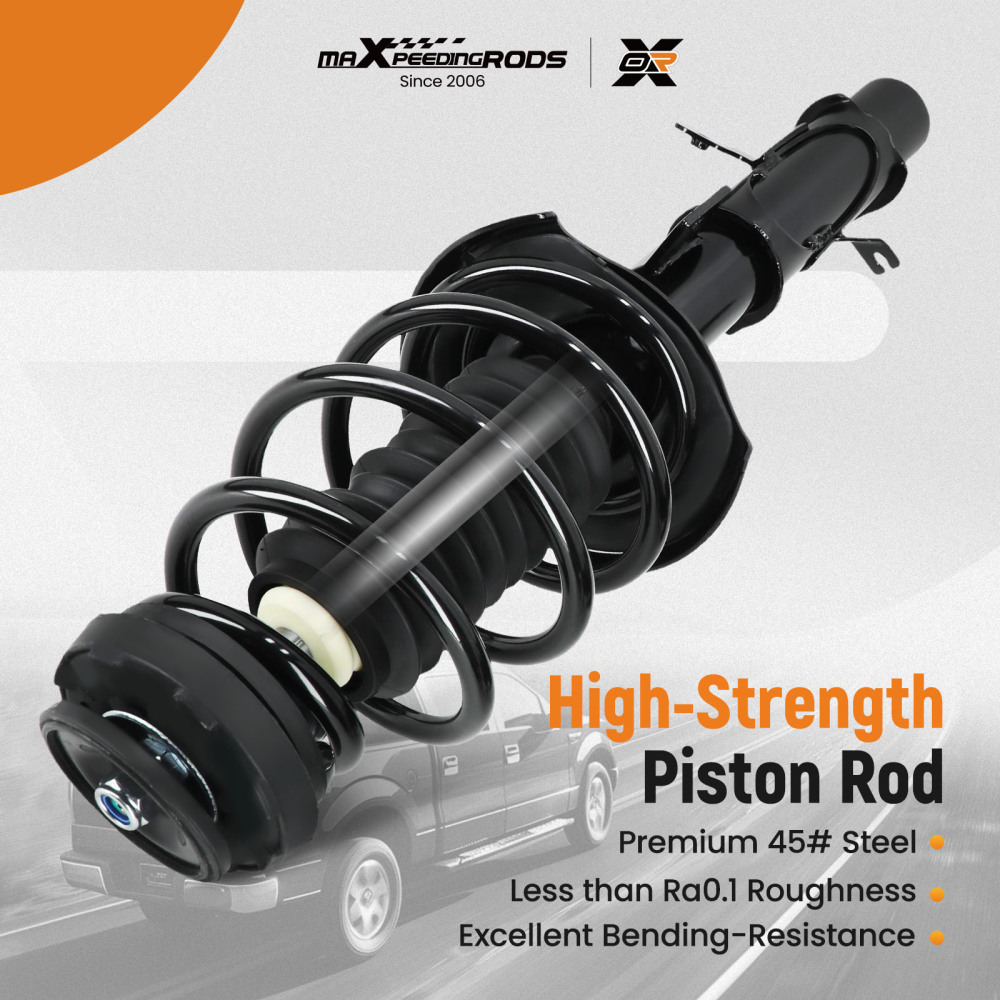 Pair Front Strut Springs compatible for Chevrolet Camaro 3.6L 2010-2015 172337 172336