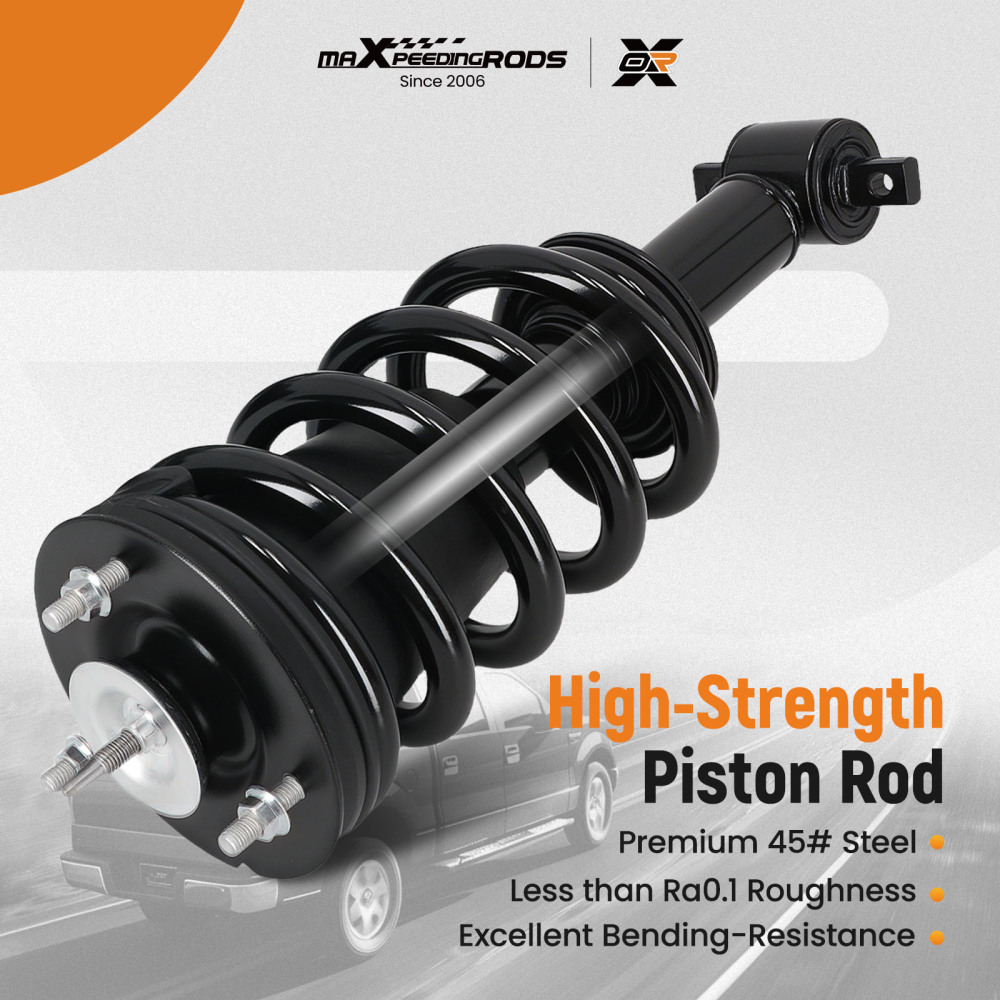 Front Shock Absorbers compatible for Chevy Silverado 1500 compatible for GMC Sierra 1500 RWD 2014-2018