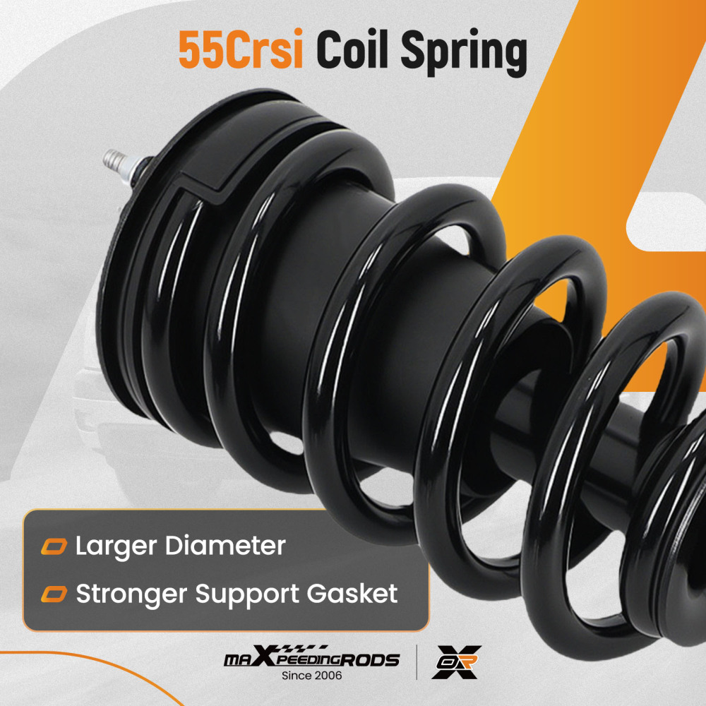 Front Shock Absorbers compatible for Chevy Silverado 1500 compatible for GMC Sierra 1500 RWD 2014-2018