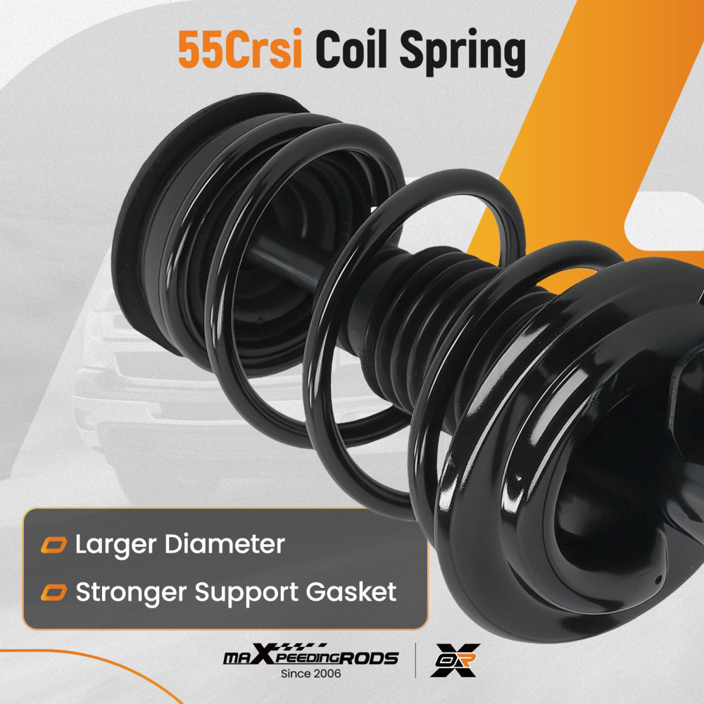 Front Rear Strut Assembly compatible for Dodge Dart Aero 2013-2016 SE SXT 272642 272641