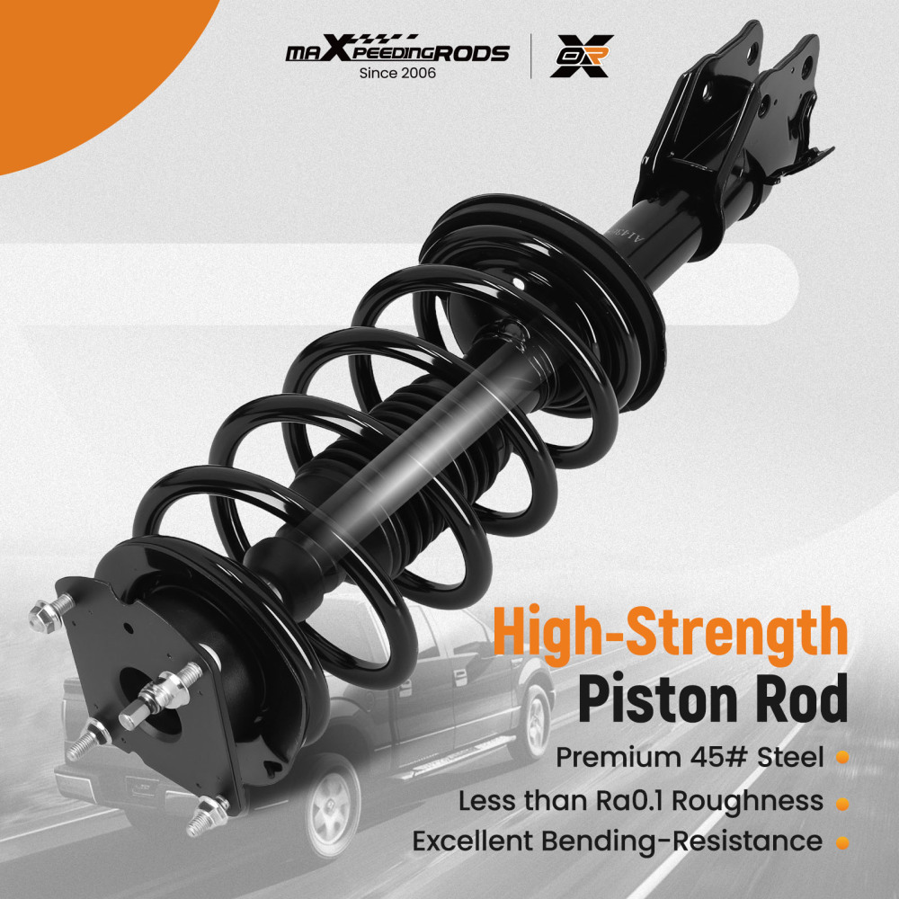 Front Suspension Strut w/ Coil Spring compatible for Ford Edge 3.5L,3.7L 2012-2014 372888