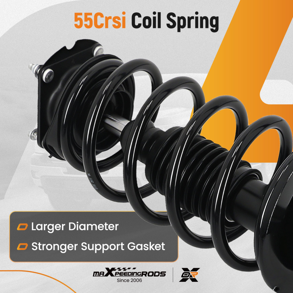 Front Suspension Strut w/ Coil Spring compatible for Ford Edge 3.5L,3.7L 2012-2014 372888