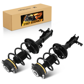 Front Left + Right Strut Absorbers compatible for Chevy Equinox 2018-2022 1.5L 1.6L 2.0L