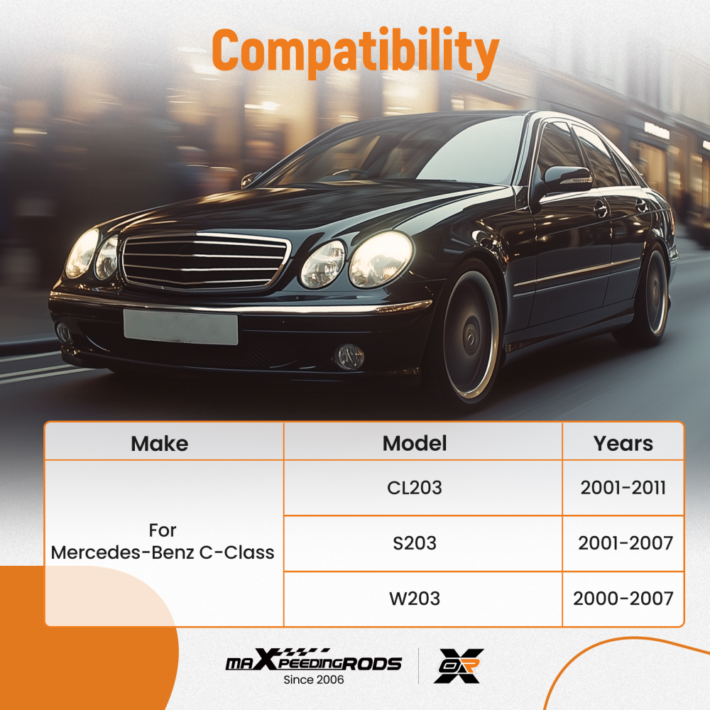 SET DI 8 BRACCI DI CONTROLLO ANTERIORI LHRH compatibile per MERCEDES-BENZ CL203 S203 W203