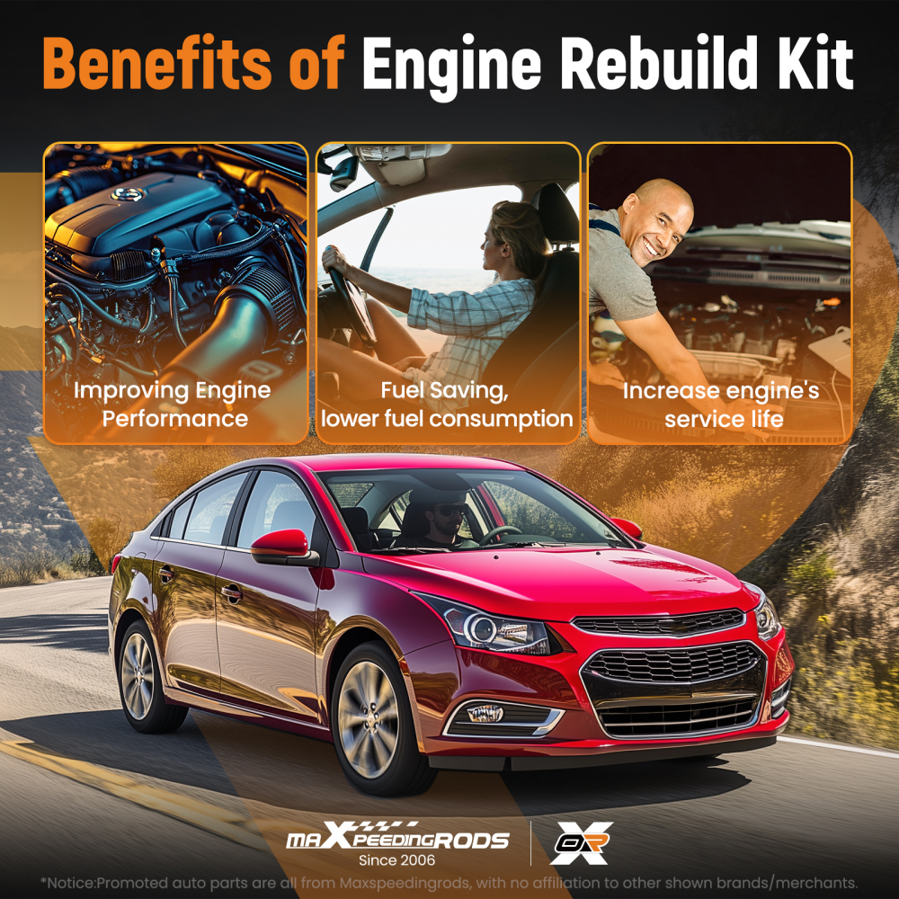 Complete Engine Rebuild Kit compatible for Cadillac Escalade 5.3L 2002-2004 12557840