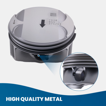 4X PistonsRings For 2010-17 compatible for Chevy Equinox GMC Terrain compatible for Buick 2.4L 12578324