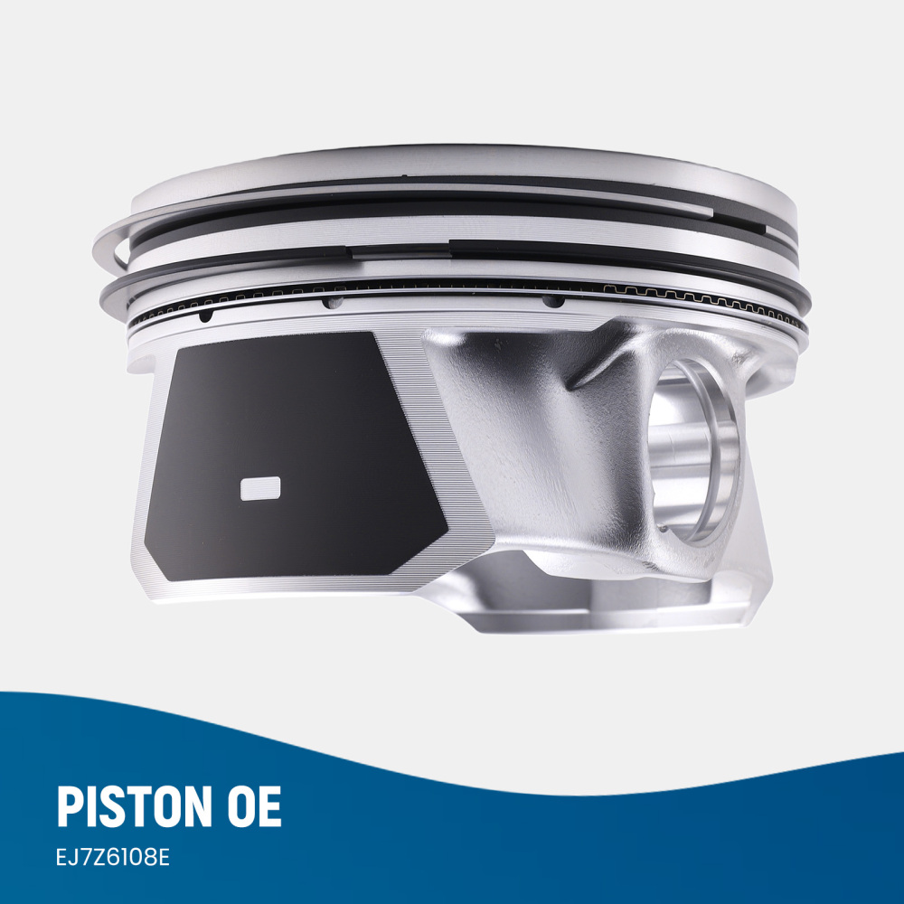 4x PistonsRings Kit EJ7Z6108E For 15-19 compatible for Ford Focus compatible for Mustang Lincoln MKC 2.3L