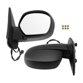 Power Heated Side View Mirrors compatible for Chevrolet Silverado GMC Sierra 2007-2013