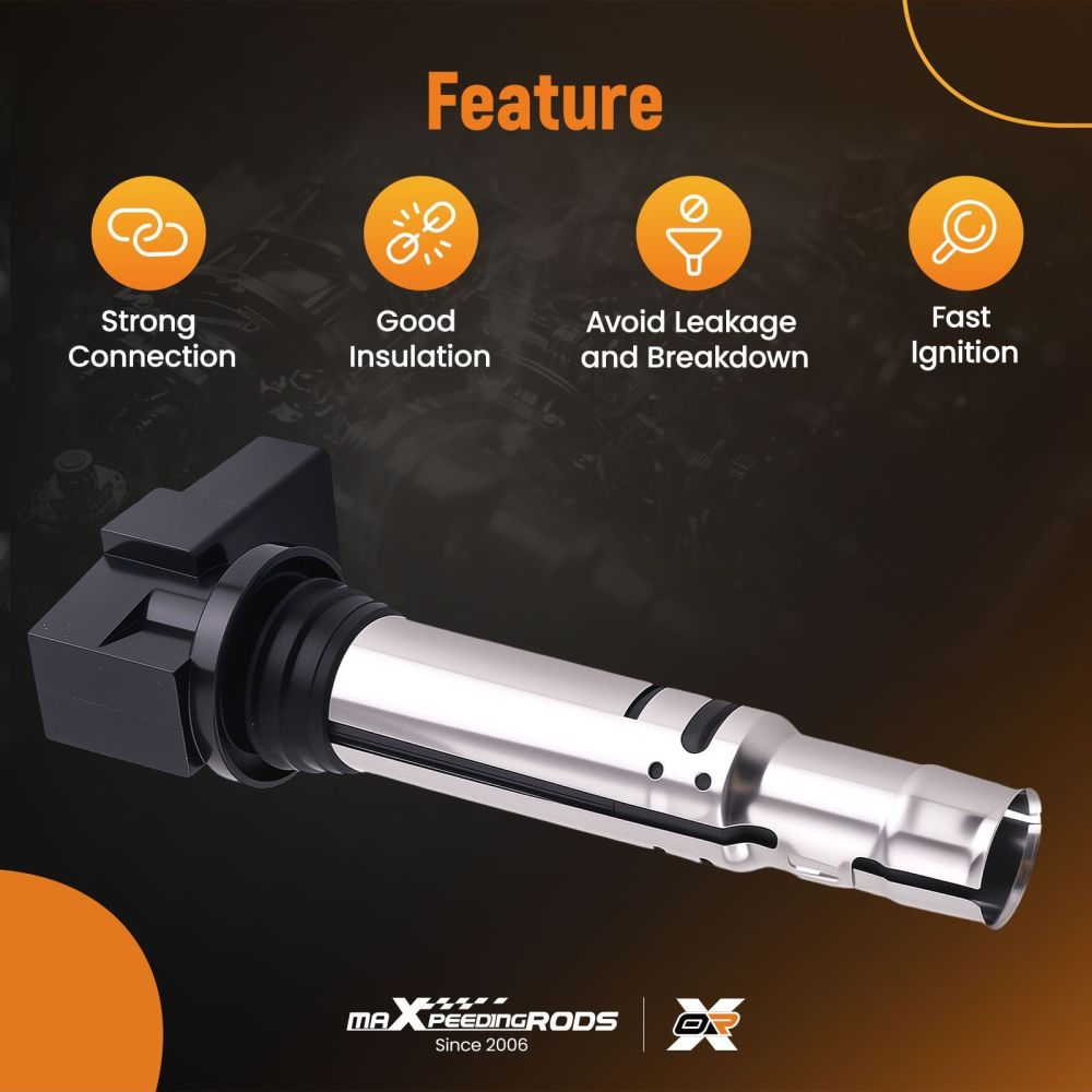 Bobina Accensione compatibile per Seat Ibiza compatibile per Skoda Superb 036905100B 12V