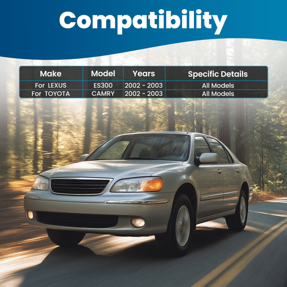 Complete Front Lower Control Arms Ball Joint Sway Bar Link compatible for Camry ES300 02-03