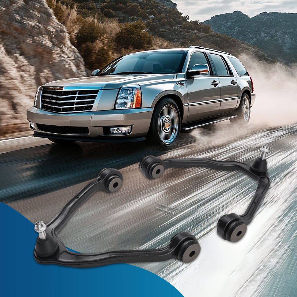 2x Front Upper Control Arm w/ Ball Joint for 1999-06 compatible for Chevy Silverado Sierra 1500