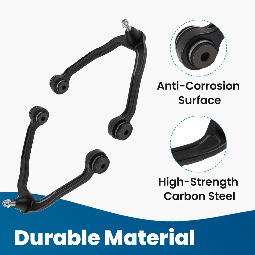 2x Front Upper Control Arm w/ Ball Joint for 1999-06 compatible for Chevy Silverado Sierra 1500