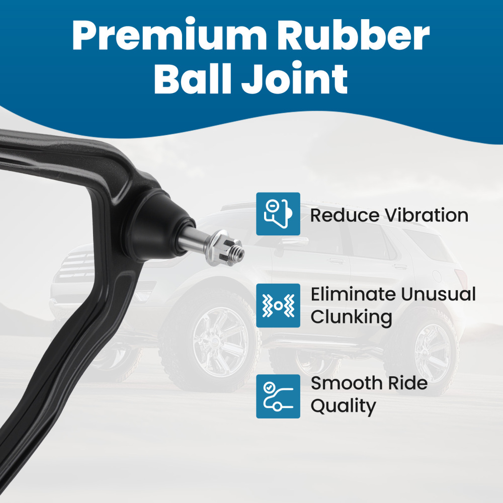 2x Front Upper Control Arm w/ Ball Joint for 1999-06 compatible for Chevy Silverado Sierra 1500