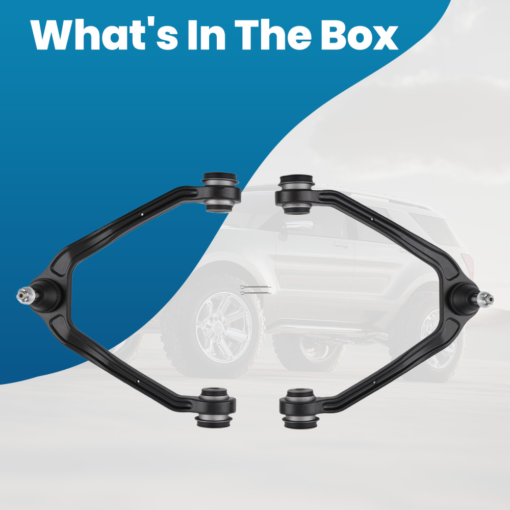 2x Front Upper Control Arm w/ Ball Joint for 1999-06 compatible for Chevy Silverado Sierra 1500