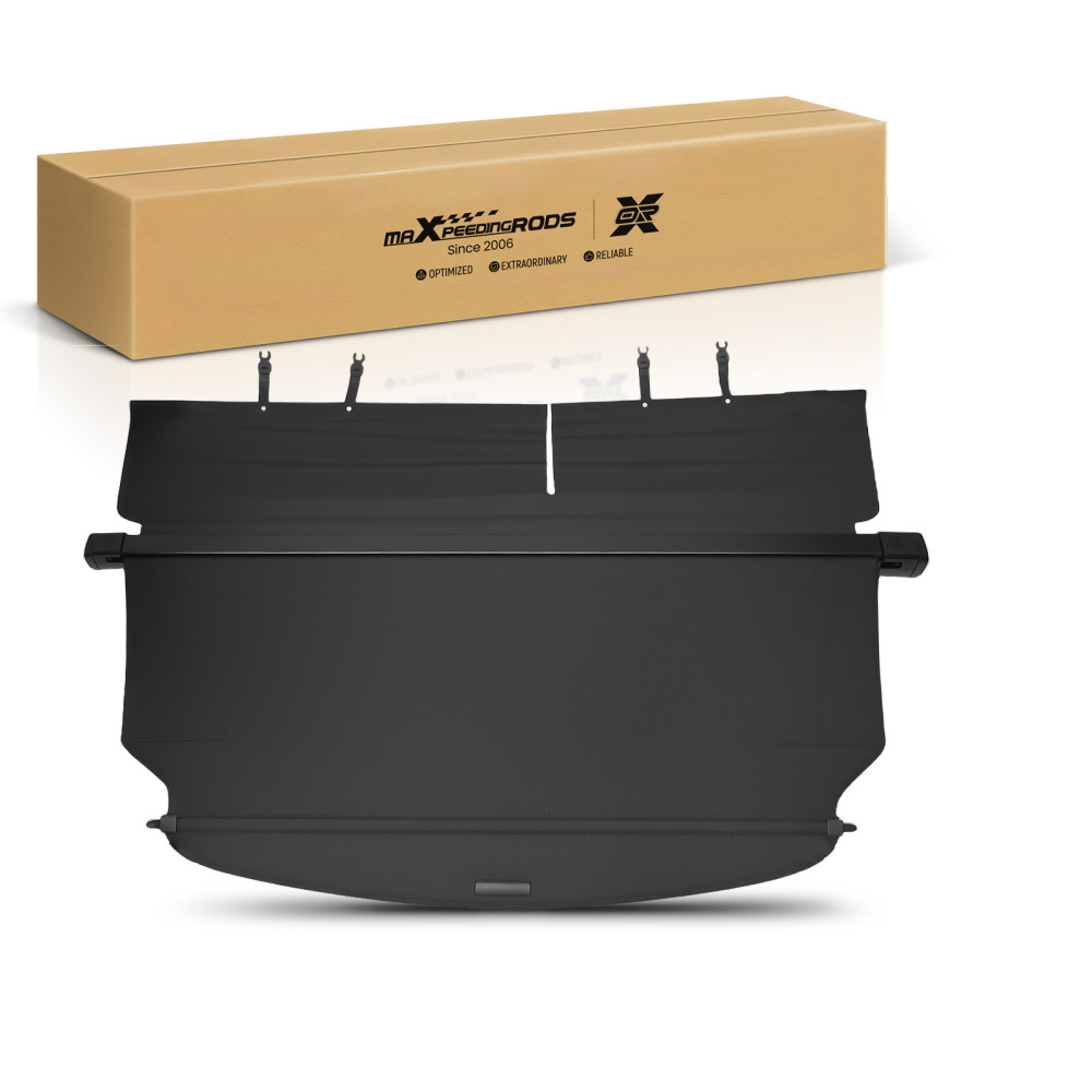 Cargo Cover Rear Parcel Shelf compatible for Toyota RAV4 MK3 2006-2012 Retractable