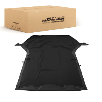 Black Convertible Cover compatible for Volkswagen Beetle Cabrio 1995-2001 4343902-2