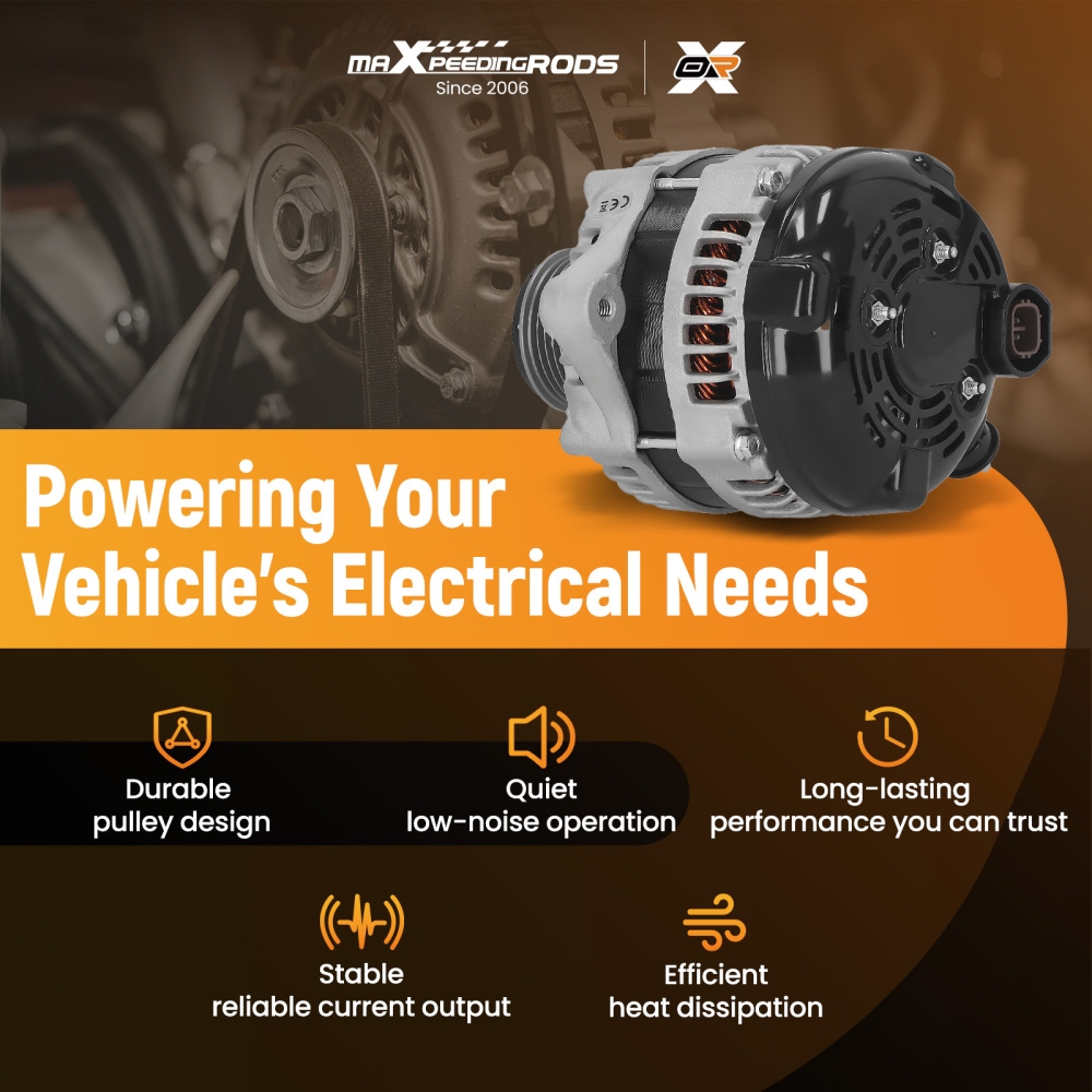 Alternator compatible for Toyota Hilux D4D 3.0L Turbo Diesel 1KD-FTV KUN16R KUN26R KZN156