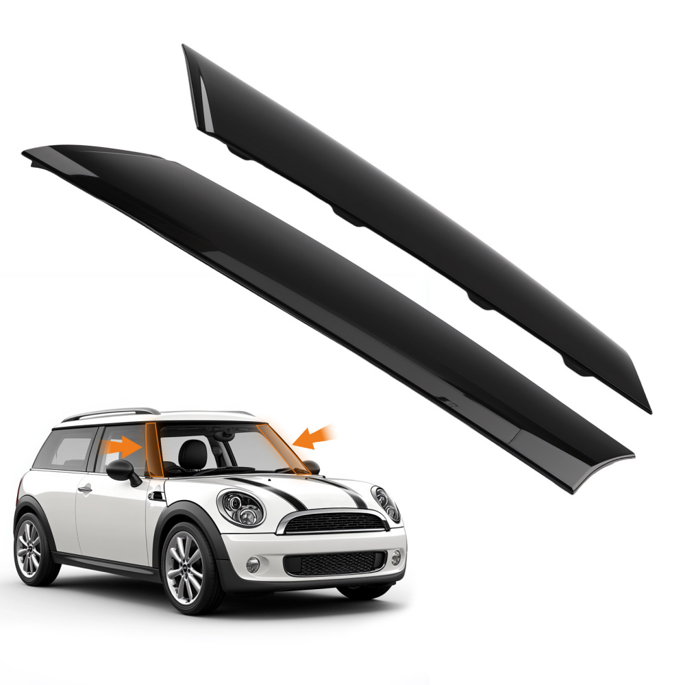 A Column Pillar Trim Cover Front R/L compatible for Mini Cooper One R55 R56 R57 2006-2015