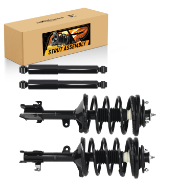 Set 4 FrontRear Shock Strut For 2003-2005 compatible for Honda Pilot AWD 2001-2002 compatible for Acura MDX