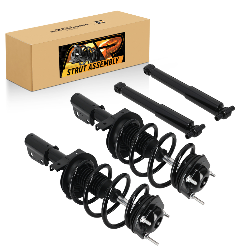 4PCS FrontRear Complete Strut Shocks Assembly compatible for GMC Acadia Buick Enclave