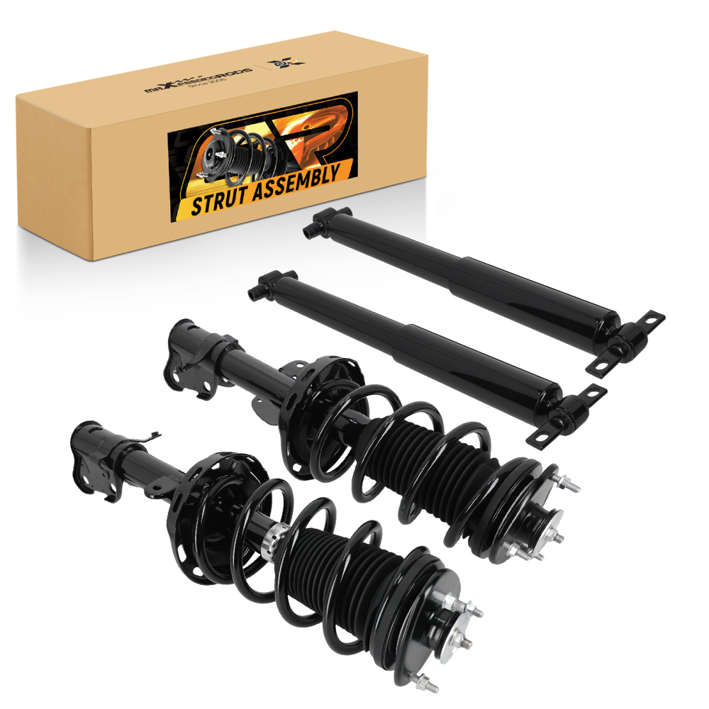 FrontRear Shock Struts w/Coil Springs Assembly For 2009-2015 compatible for Honda Pilot 3.5L