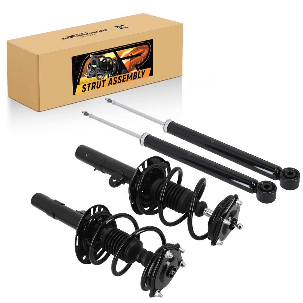 4pcs Front Struts Rear Shocks w/ Coil Spring Assembly for 2018-2022 compatible for Honda Accord