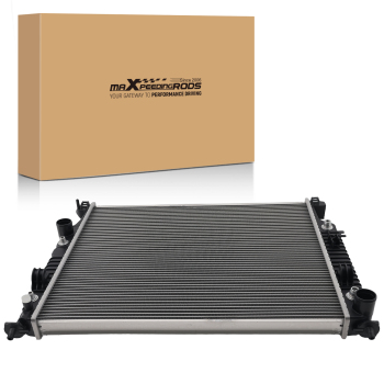 Aluminum Coolant Radiator 2 Row compatible for Mercedes-Benz R350 2006-2012 CU2909