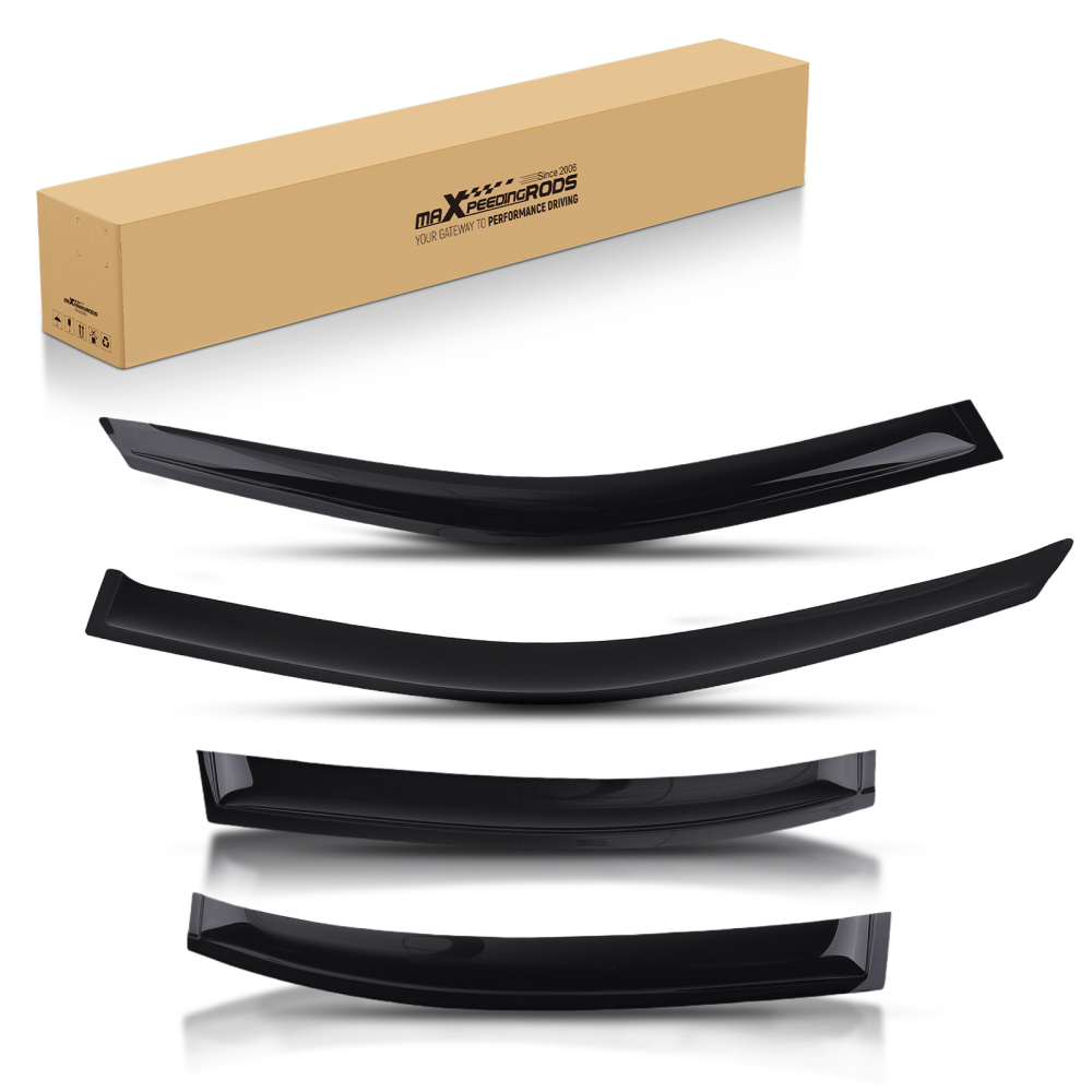 Wind Deflectorsfor compatible for Skoda Superb 2015-2023 Outside Mount Black Tinted