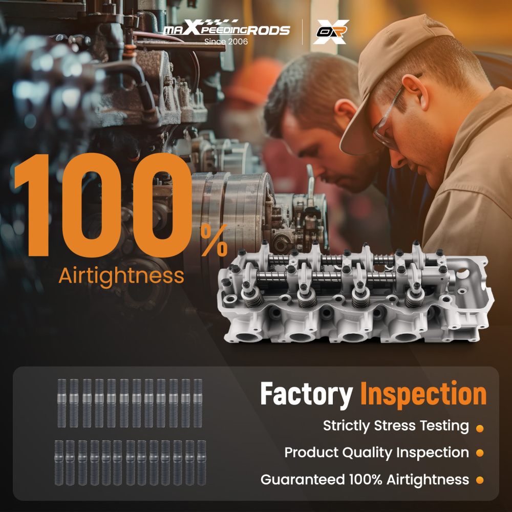 Complete Cylinder Head compatible for Mitsubishi Mighty compatible for Mazda B2600 compatible for Dodge Raider 2.6L SOHC