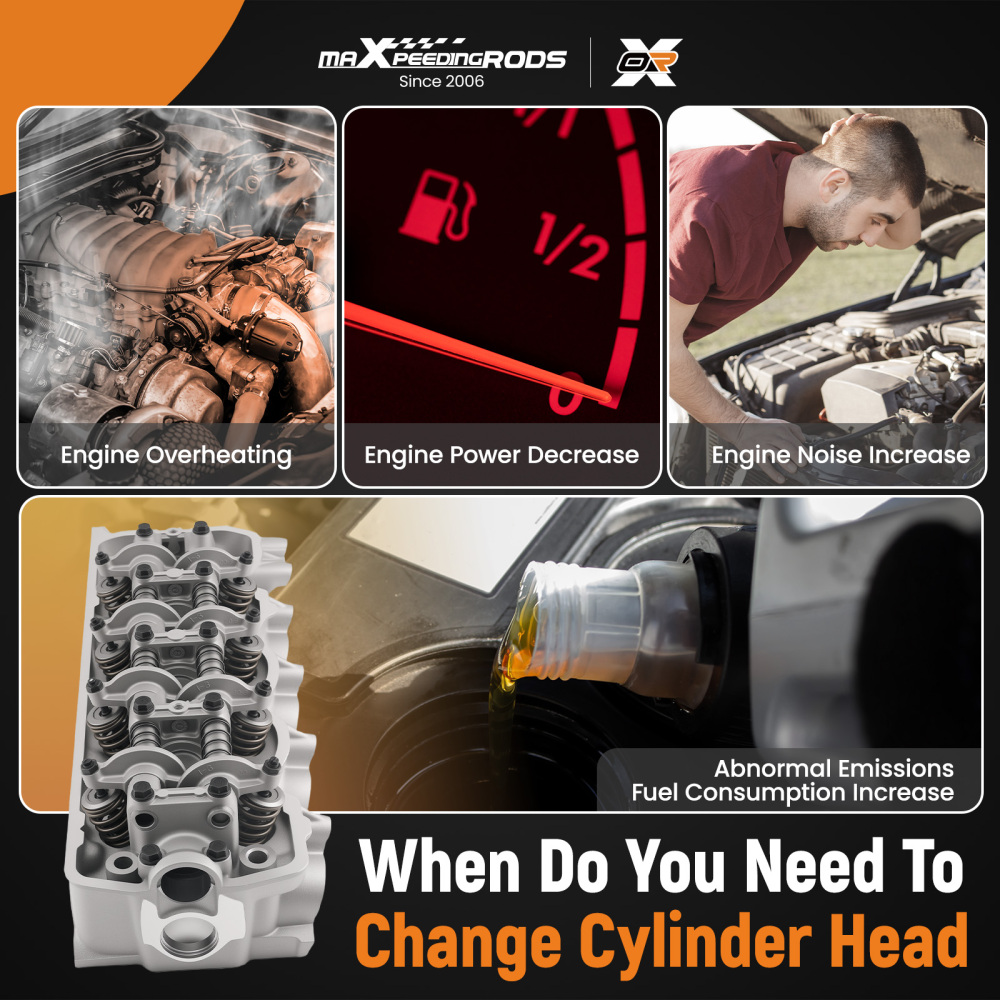 Complete Cylinder Head compatible for Mitsubishi Mighty compatible for Mazda B2600 compatible for Dodge Raider 2.6L SOHC