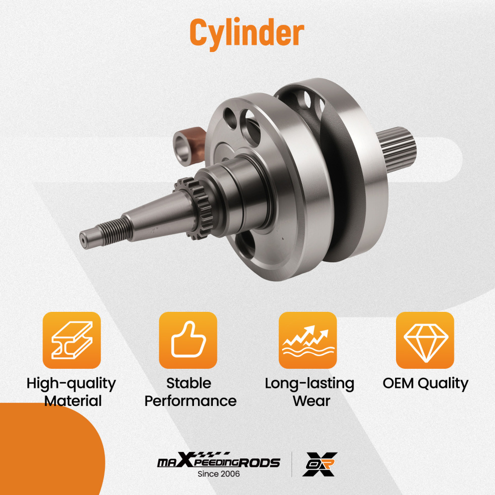 Crankshaft Crank Shaft Assembly compatible for Honda CRF250R 2004-09 2005 2006 2007 08