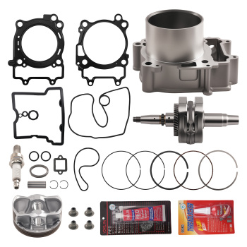 Engine Rebuild Kit Crankshaft Cylinder Piston compatible for Polaris Ranger 570 18-20