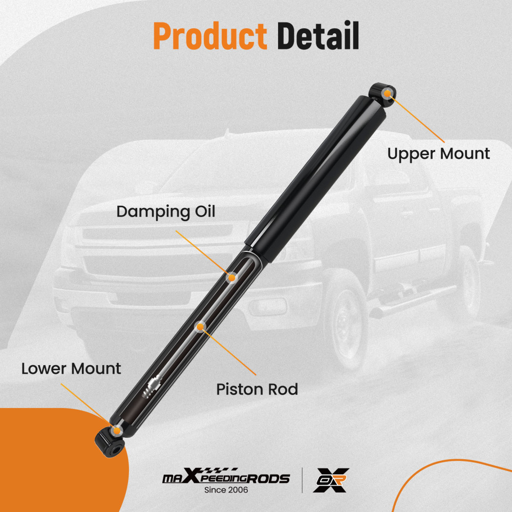 4pcs Suspension Rear Front Struts Assembly compatible for Ford F-350 Super Duty RWD 2005-16