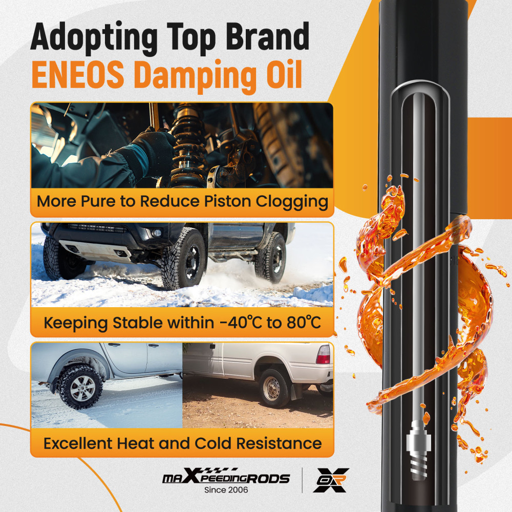 2x Front Complete Struts Assembliy compatible for Mazda B2300 2001-2009 B2500 1998-2001