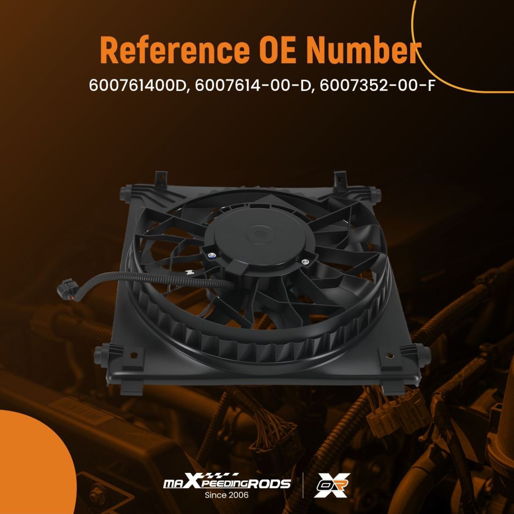 Gruppo Ventola compatibile per Tesla Model S 6007614-00-D 7 Pale 250W Sostituzione Diretta