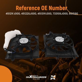 Cooling Fan compatible for Subaru Forester Base/Limited/Sport/Touring 2019-2021 73310SJ000