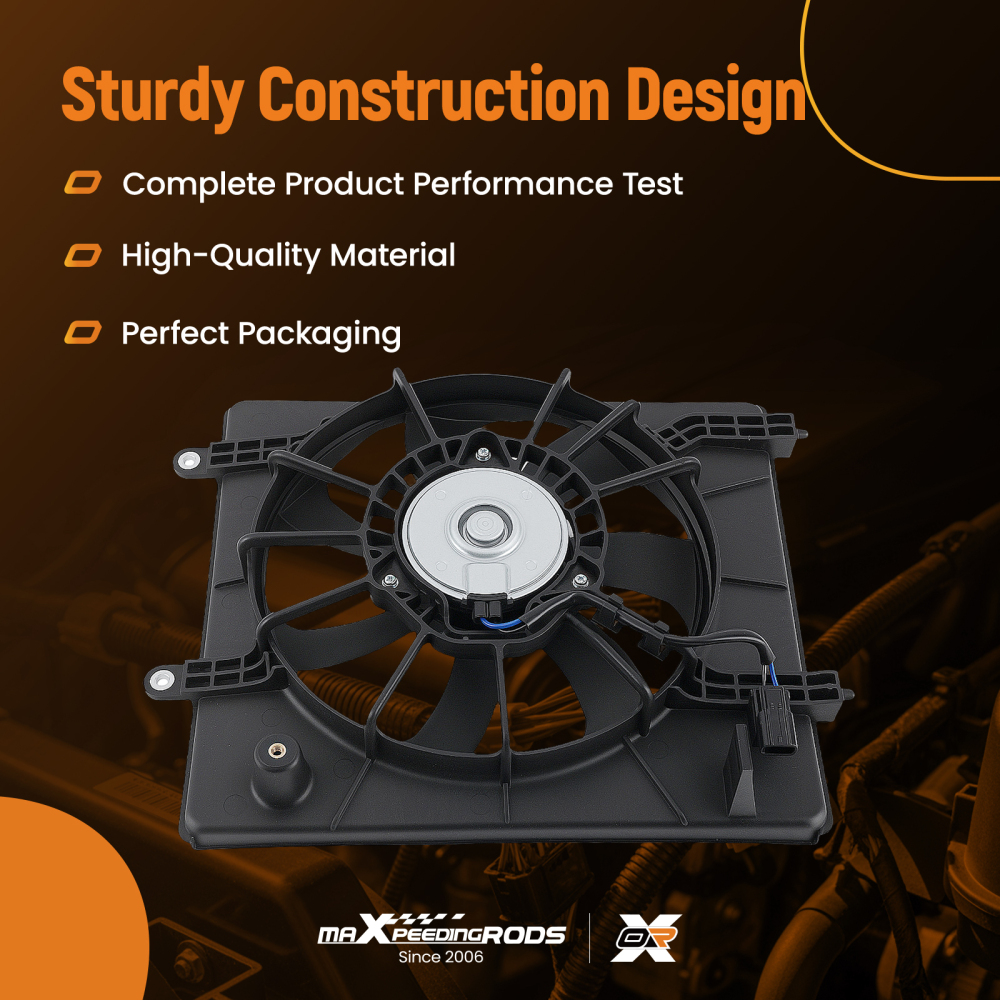Engine Cooling Fan compatible for Honda Fit 2015 2016 2017 2018 2019 2020 OEM 386165R1003